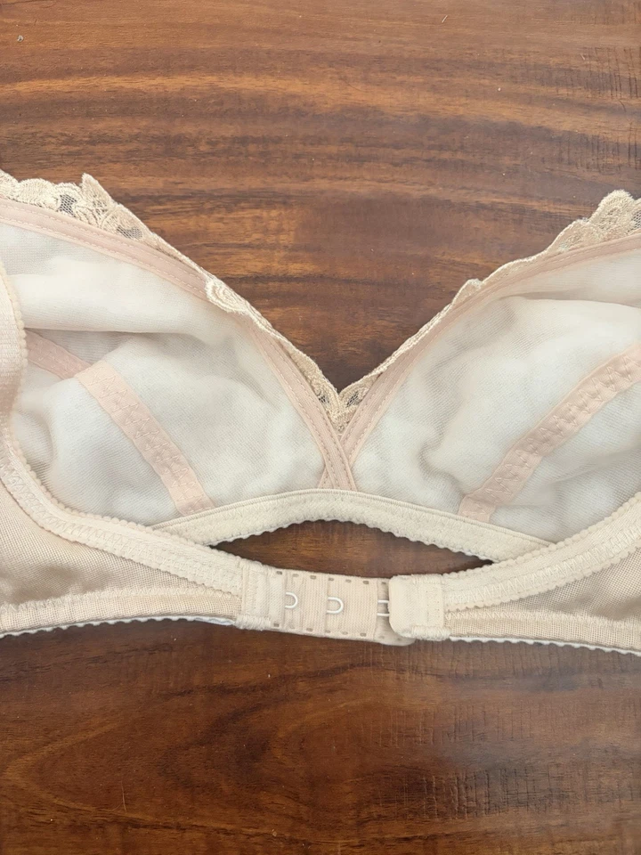 Wacoal Vintage Tan Retro Chic Unlined Underwire Bra 34b - Image 4 of 4