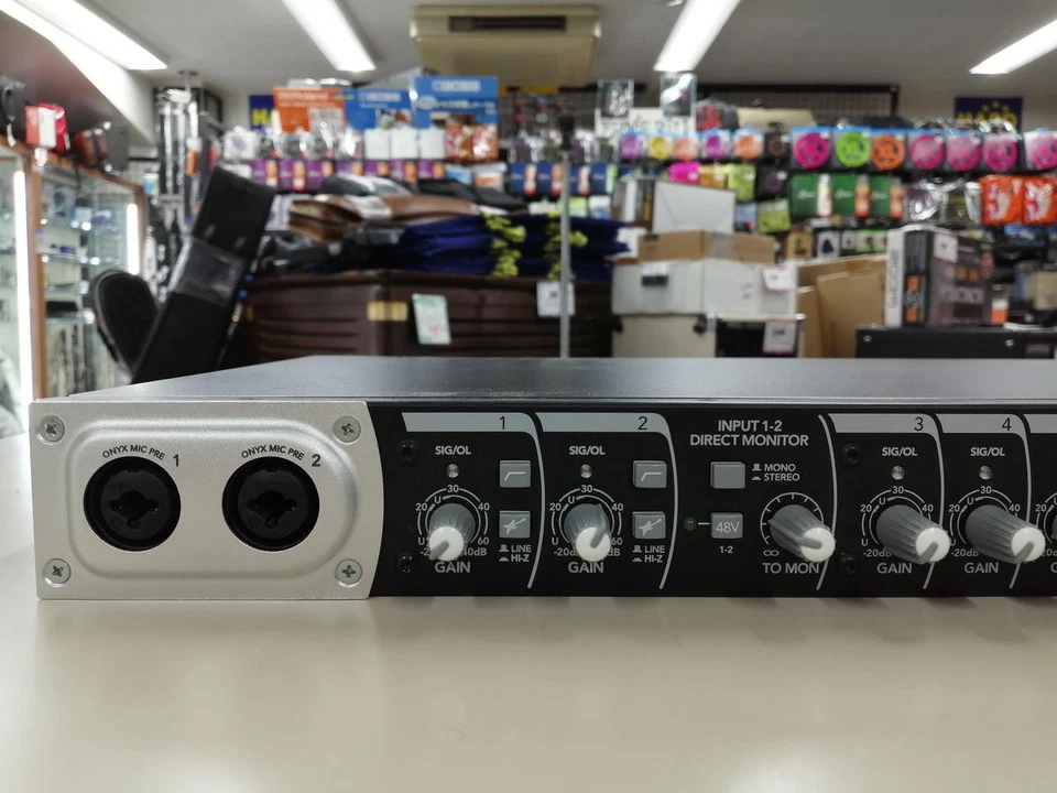 MACKIE ONYX BLACKBIRD FireWire Audio Interface Tested & Works 6309 - Image 3 of 4