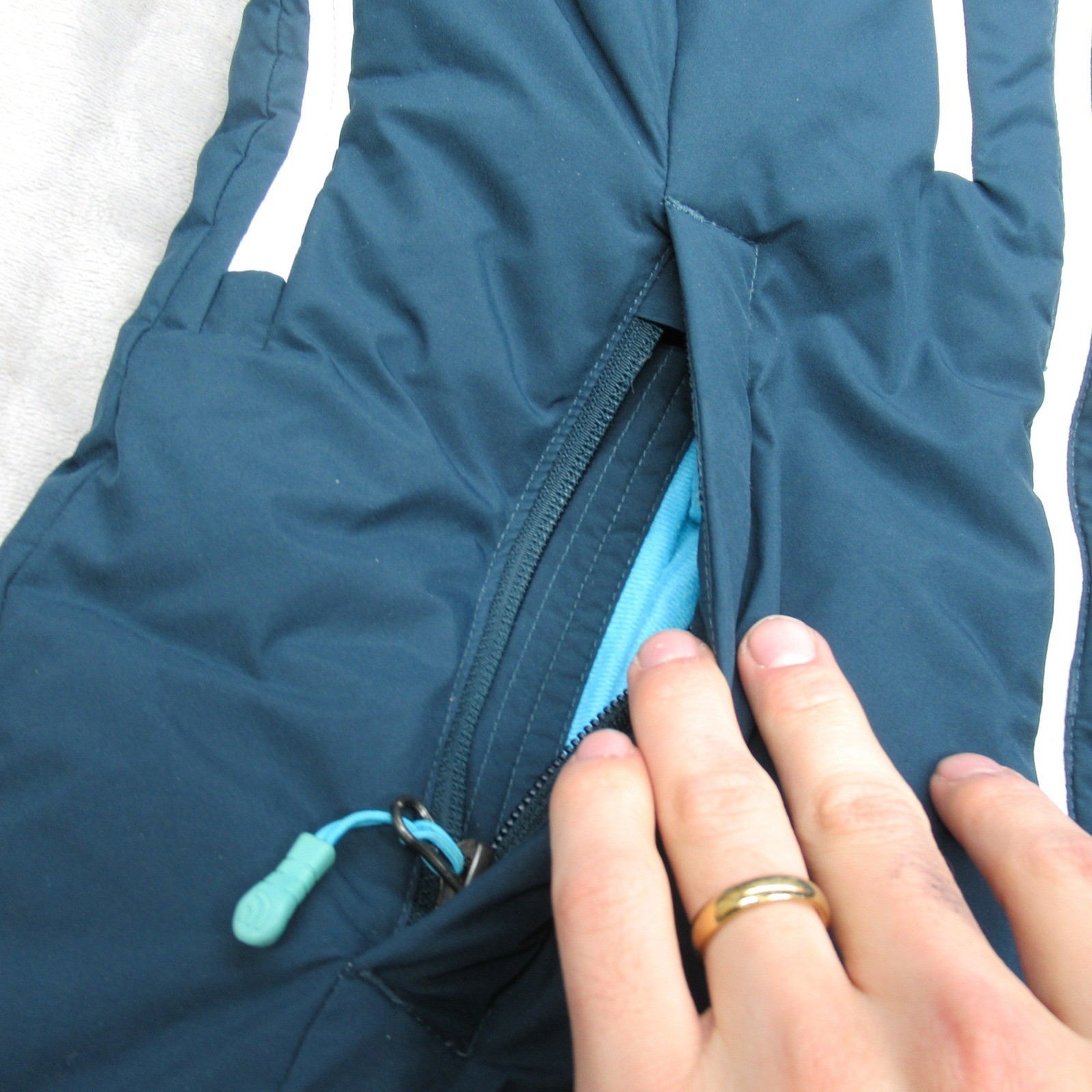 The North Face Down Jacket Women XS Blue Summit Series Waterproof Insulated Ski thumbnail 10