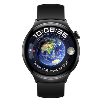 Aussteller Huawei Watch 4 Active 32GB Schwarz LTE Smartwatch iOS Android 1,5''
