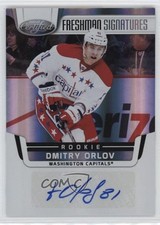 2011 Panini Rookie Anthology Certified Freshman Signatures Dmitry Orlov Auto 6eg