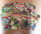 Vintage Marvel comics Spider-man lot of 8, 1971-76