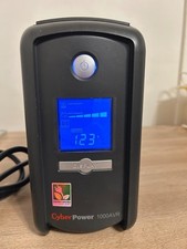 CyberPower CP1000AVRLCD UPS 600W 9 Outlets Battery Backup System with new Batter