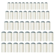 50 Pieces 4 Sizes Pool Cue Tips Slip-On Billiard Cue Tips Replacement, 9 mm, ...