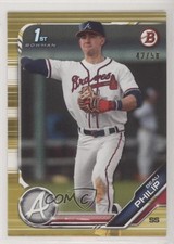 2019 Bowman Draft Gold 42/50 Beau Philip #BD-128 s3g