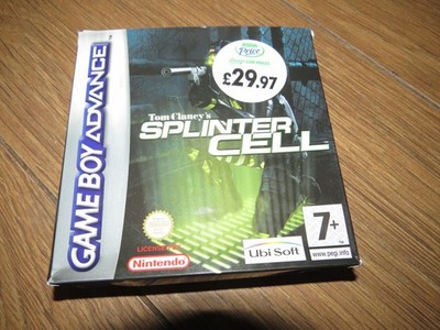 TOM CLANCY'S SPLINTER CELL - NINTENDO GAME BOY ADVANCE OVP