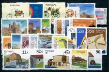 PORTUGAL 1986 1677-1707ex ** MNH VINTAGE Near COMPLETE 26 VALUES (00167