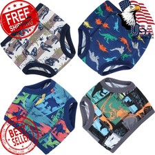MooMoo Baby Cotton Training Underwear for Boys and Girs 2T-6T,4pk  Absorbent...