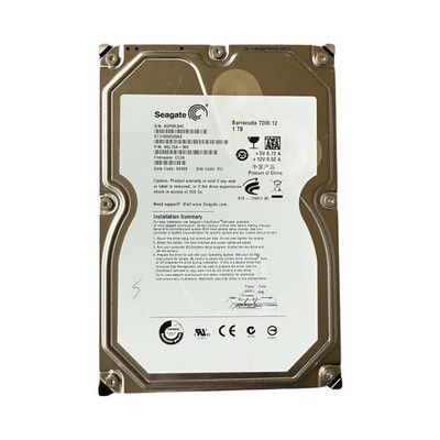 Seagate Barracuda 1TB 7200 RPM 3.5 inch (ST31000528AS) Hard Drive Wiped/Tested