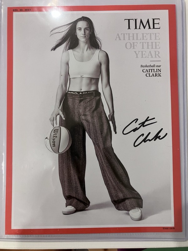 Caitlin Clark Hand Signed Picture