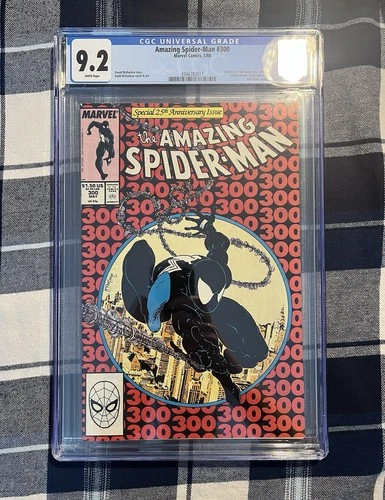 Amazing Spider-Man #300 (1988) CGC 9.2 White Pages 1st Appearance of Venom