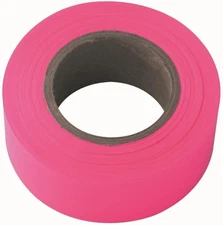 Tools STRAIT-LINE Flagging Tape, 150-Foot, Glo-Pink (65603)