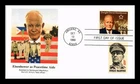 DR JIM STAMPS US COVER PRESIDENT EISENHOWER & GENERAL MACARTHUR FDC COMBO