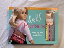 1 New American Girl Doll Purses Craft Kit with Book