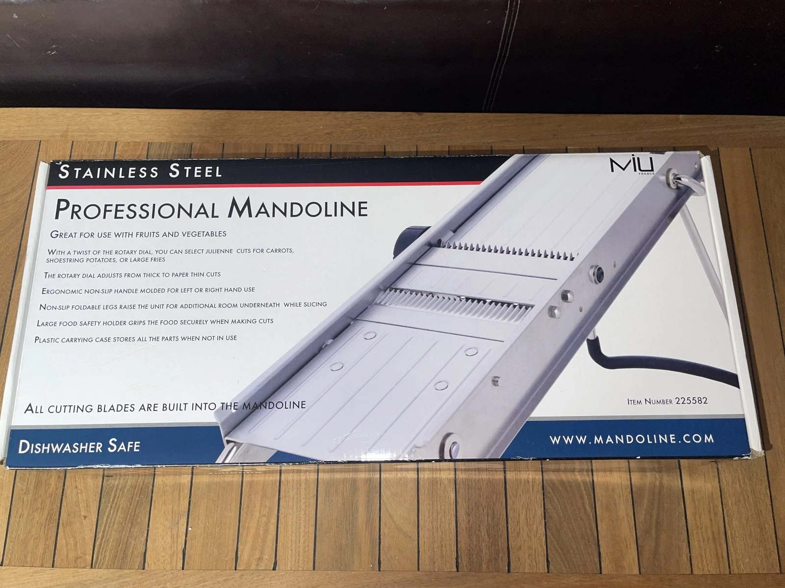 Miu Professional Stainless Steel Mandoline