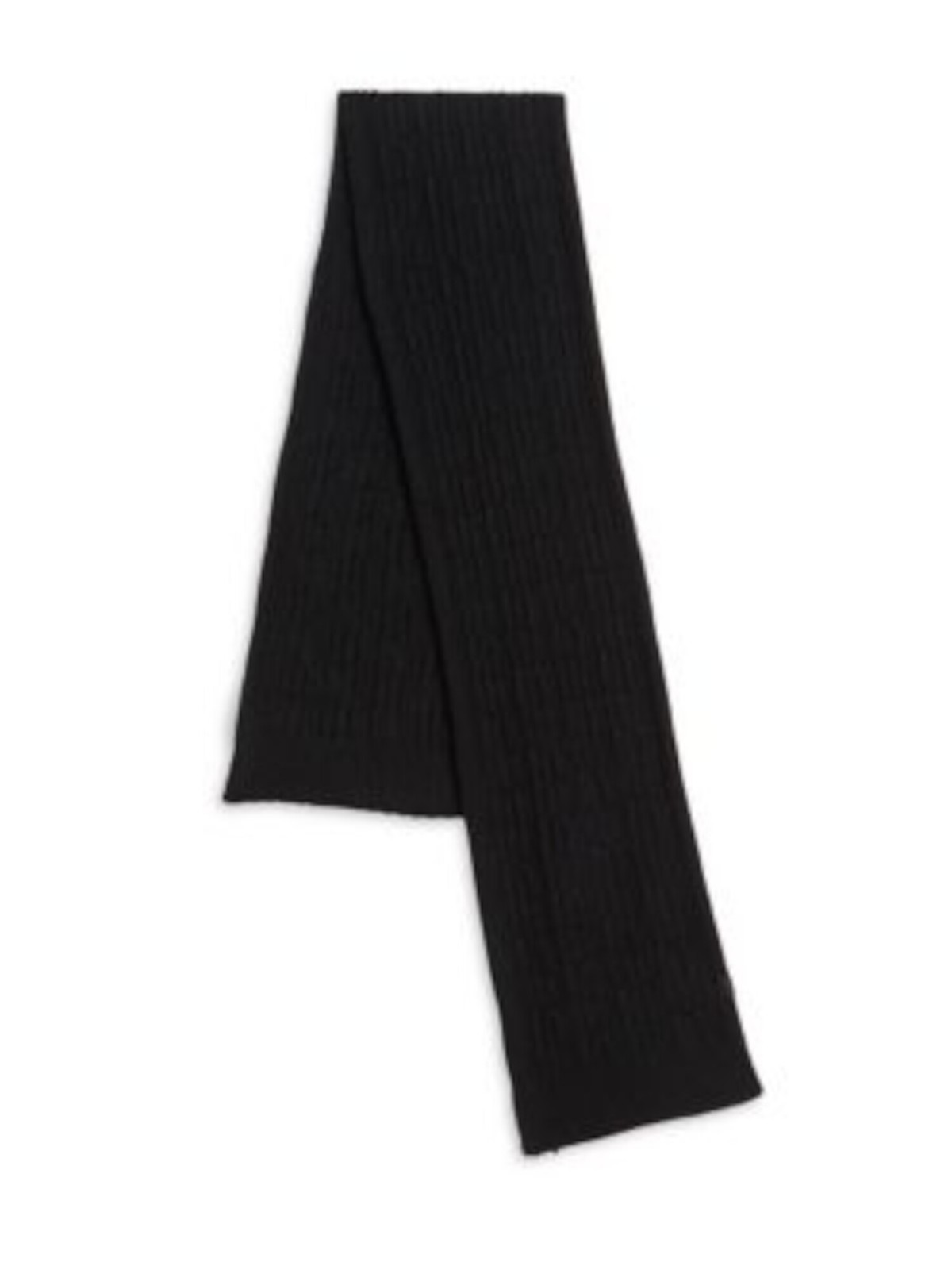 Черный акриловый вязаный зимний шарф CALVIN KLEIN 2590₽