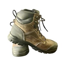 Ariat Mens 11 Steel Toe Waterproof Full Grain Leather EUC Brown Work Outdoors