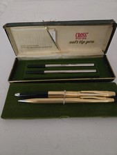 Vintage Cross 12kt Gold Filled Pen and Pencil Set