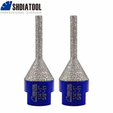 2pcs 5/8-11 Diamond Beveling Chamfering Bits Porcelain Tile Marble Hole Saw