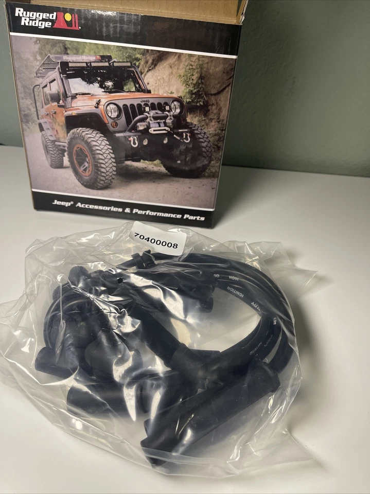 Omix-ADA 99-00 Jeep Wrangler TJ Ignition Spark Plug Wire Kit 17245.12 - Image 2 of 2