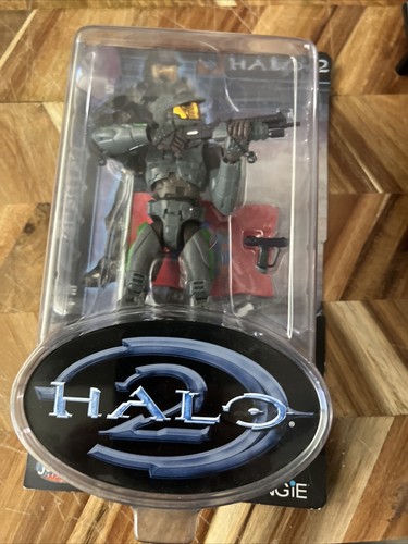 HALO 2 Serie 5 Acciaio Spartan con bandiera da battaglia Joyride Studios NUOVO non aperto - Foto 5 di 5
