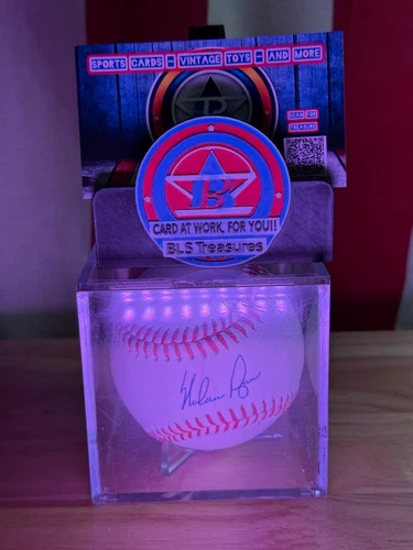 Nolan Ryan Autographed MLB Baseball – AI Verified – HOF Pitcher – Authentic Auto