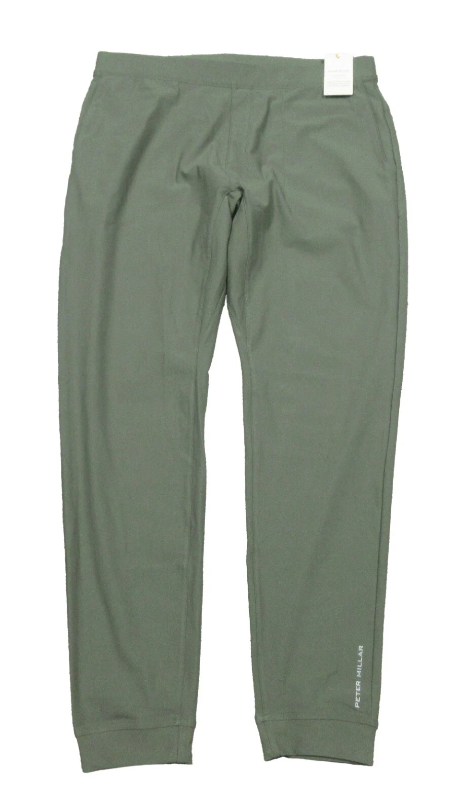 Peter Millar Men's Olive Leaf Green Atlas Performance Jogger Pants
