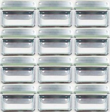 12x Klappgriffe 103 x 76 zweiteilig Case Griff Kistengriff Tragegriff Klappgriff
