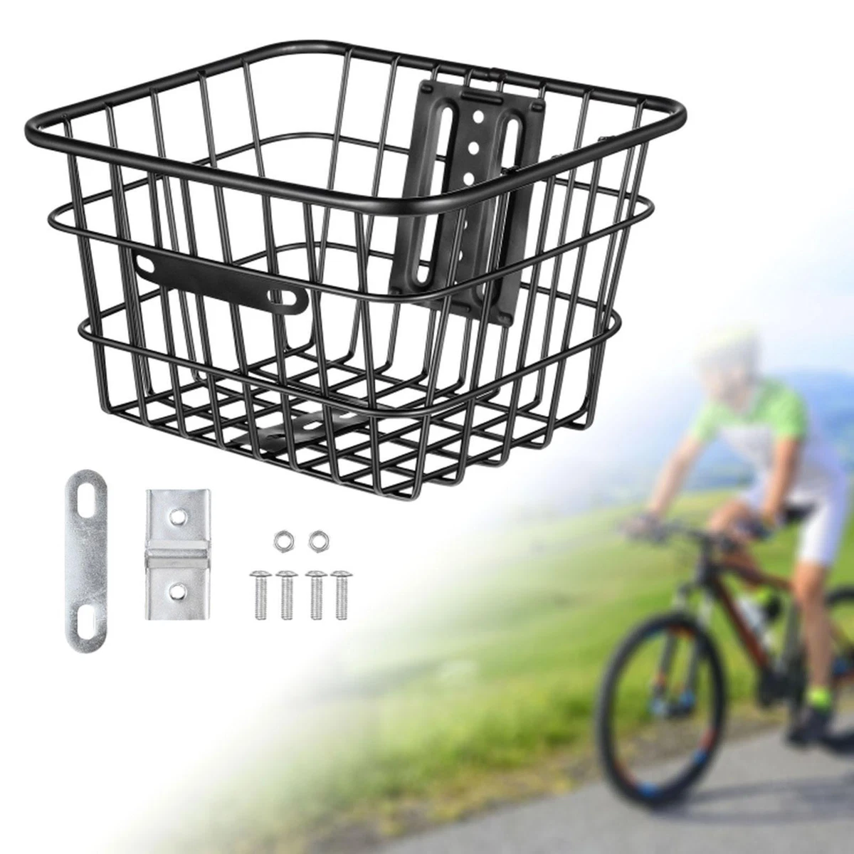 Bicycle best sale metal basket