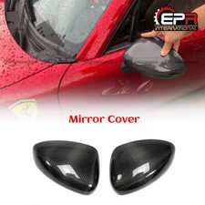 For Mazda Mx5 Nd Miata Nd5rc Side Rearview Mirror Stick Cover 2pcs Carbon Fiber