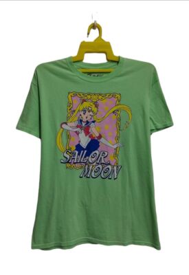 Sailor Moon Japan Anime Hook-up Green T shirt Unisex tee S-5XL NH15987