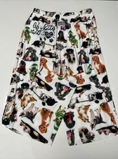 BRIEF INSANITY Life Is Better With A Dog Fun Novelty Lounge Pants Mens Large