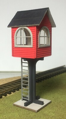 Motrak Models ''Watch Tower'' Laser-Cut HO Scale Structure Kit,