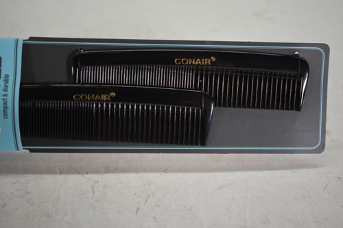 Lot 6 Conair Smooth & Style Pocket Combs For All-Purpose Styling 2 Combs Pack - Picture 2 of 5