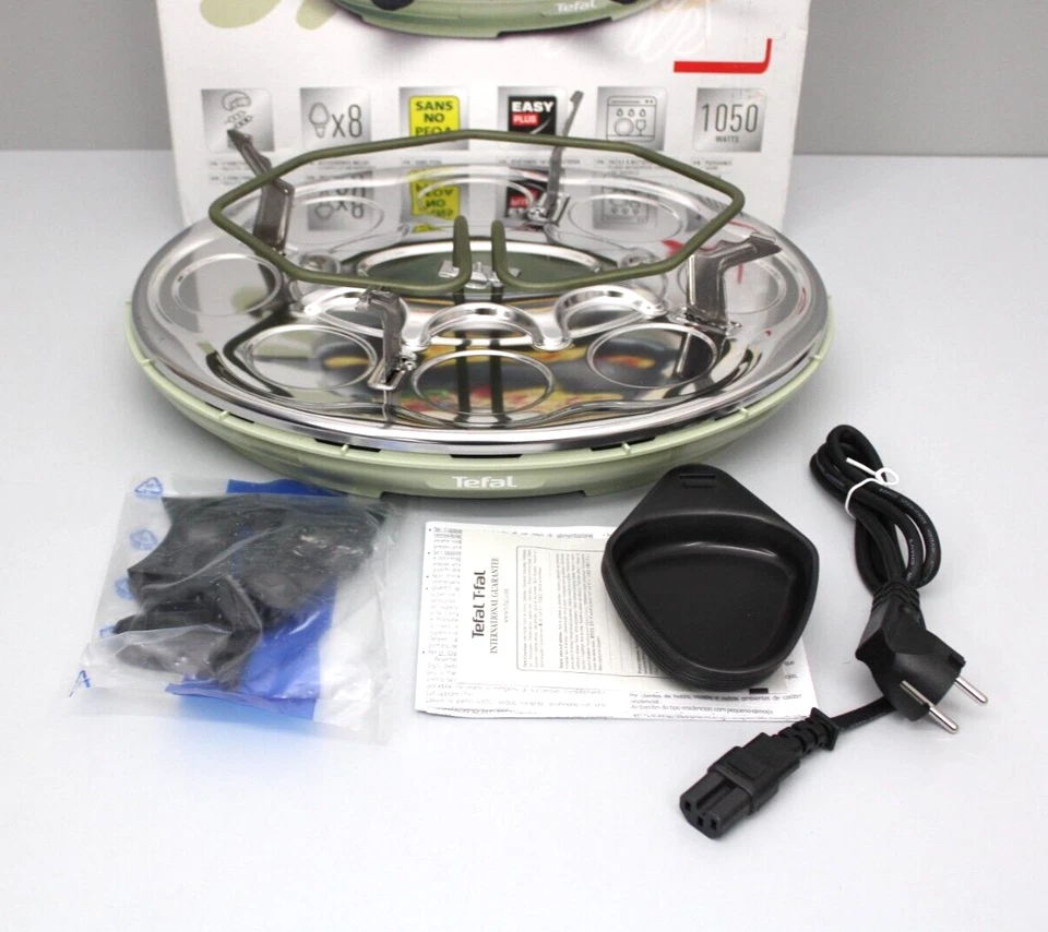 Tefal Raclette Cocoon 3-in-1 Raclettegerät für Grill und Pfannkuchen + 8 Schalen - Bild 2 von 4