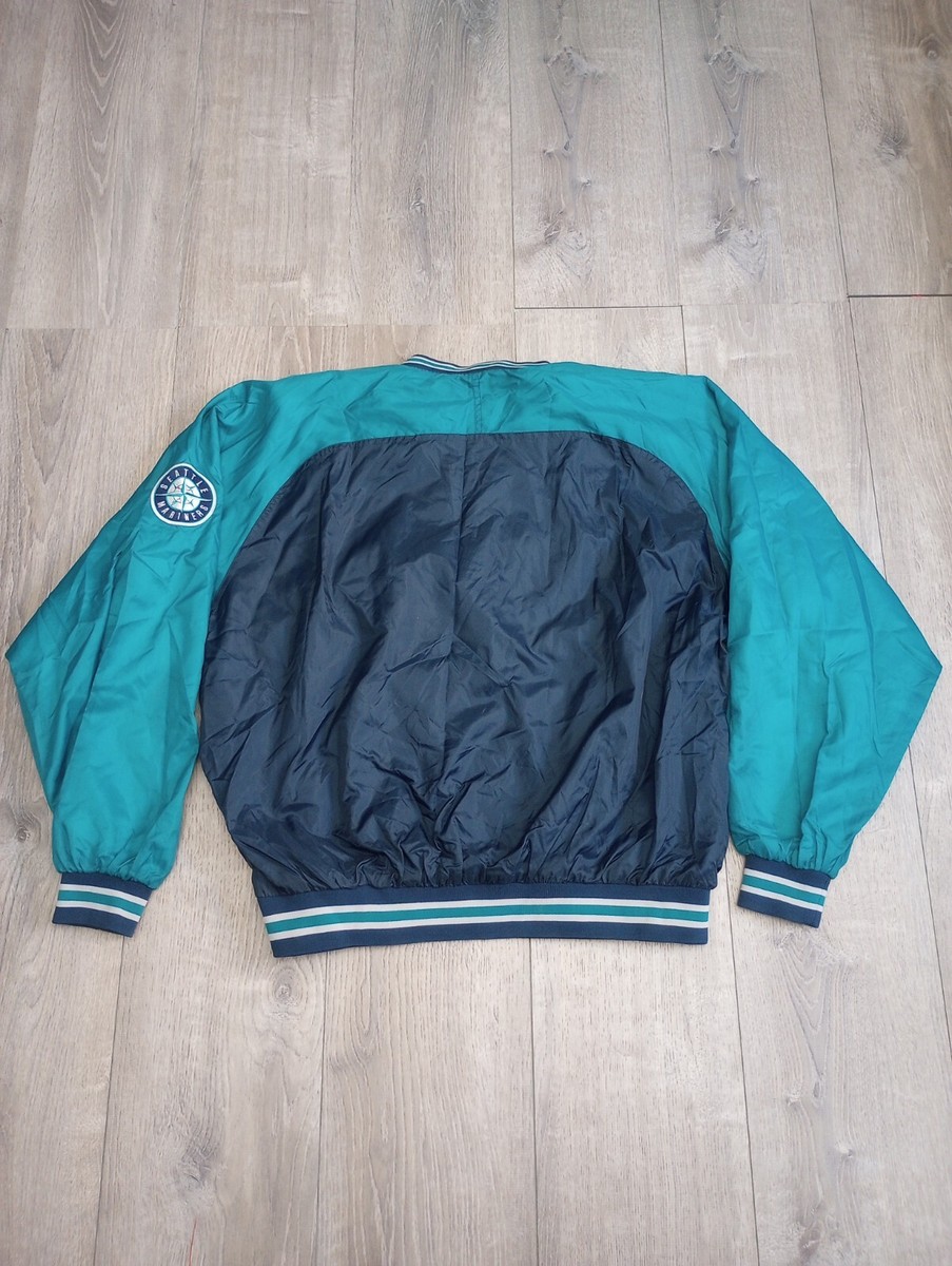 Vintage Seattle Mariners Chalk Line Jacket XXL Lined Zip Genuine