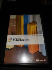 Microsoft Office Publisher 2003 with key Free Shipping