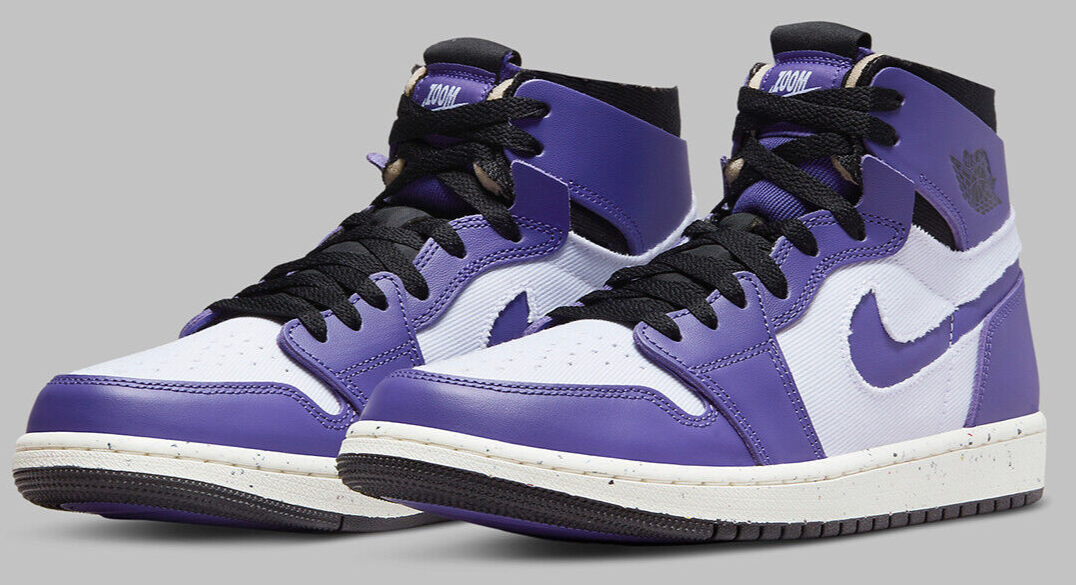 Air Jordan 1 High Zoom CMFT Basketball Crater Purple CT0978 Air Jordan 1 High Zoom CMFT Basketball Crater Purple CT0978