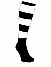 Image of Training Contrast Hoop Club Football Socks All Sizes And Colours rr£10