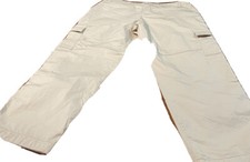 Toomy Hilfiger Womens Khaki Chelesa Cargo Pants 14 38x27