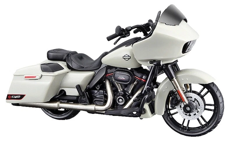 Harley-Davidson Motocicletas e ATVs em metal fundido de Plástico Branco