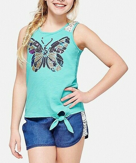 justice butterfly shirt