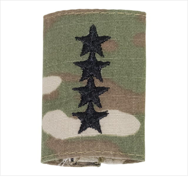 GENUINE U.S. ARMY GORTEX RANK GENERAL (4STAR) OCP JACKET TAB eBay
