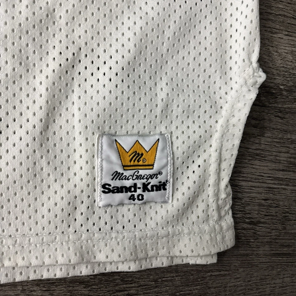Camiseta deportiva de baloncesto vintage MacGregor tejida en arena Beaver Creek talla 40 Foto 4 de 4
