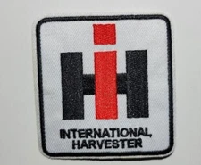 IH International Harvester (iron on Embroidered Patch)