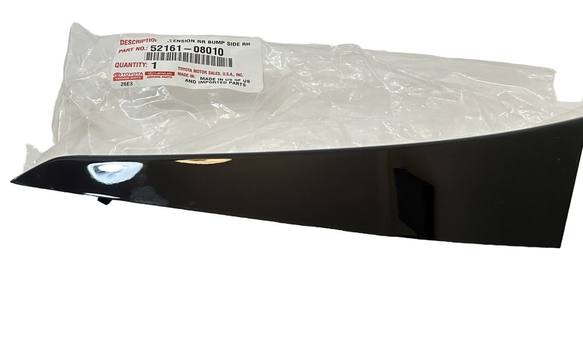 Toyota 52161-08010 Extension, Rr Bumper | eBay