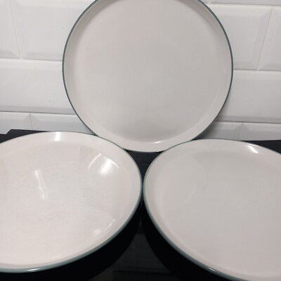 X Tesco Aura Green Dinner Plates 27cm- Little Or No Previous Use  UK