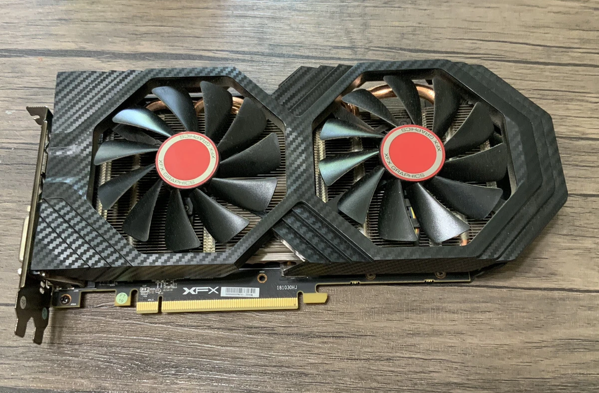 Used XFX Radeon RX 580 Gts XFX 1386MHZ OC+ 8GB GDDR5 VR Ready GPU (Used) 