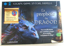 Jeu de société Escape Game Spécial Famille La prophétie du Dragon Larousse