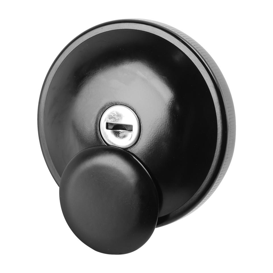 Black Vented ScrewIn Petrol Gas Cap For Sportster Dyna Softail 002021